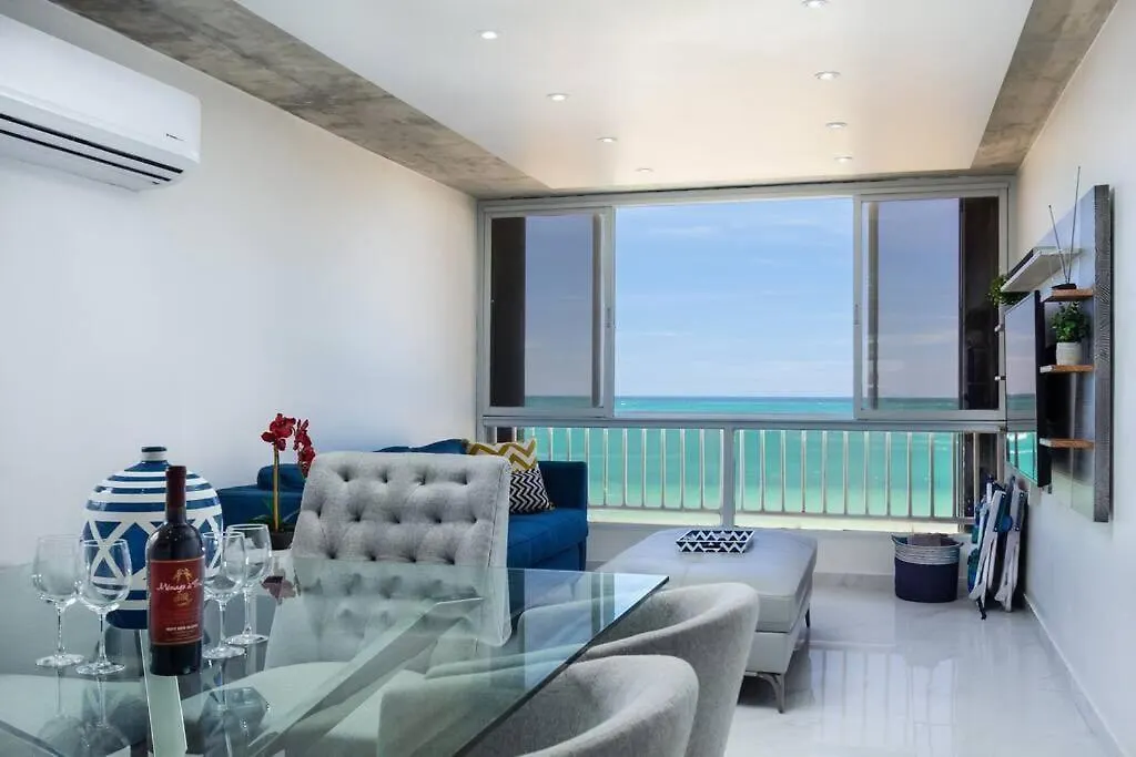 Apartment Esperanza Beach 2Bdr 2B Oceanfront Pool Parking San Juan